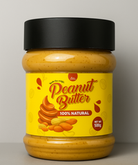 HMOrganicss Peanut Butter – 100% Natural, Healthy & Delicious - 500mg