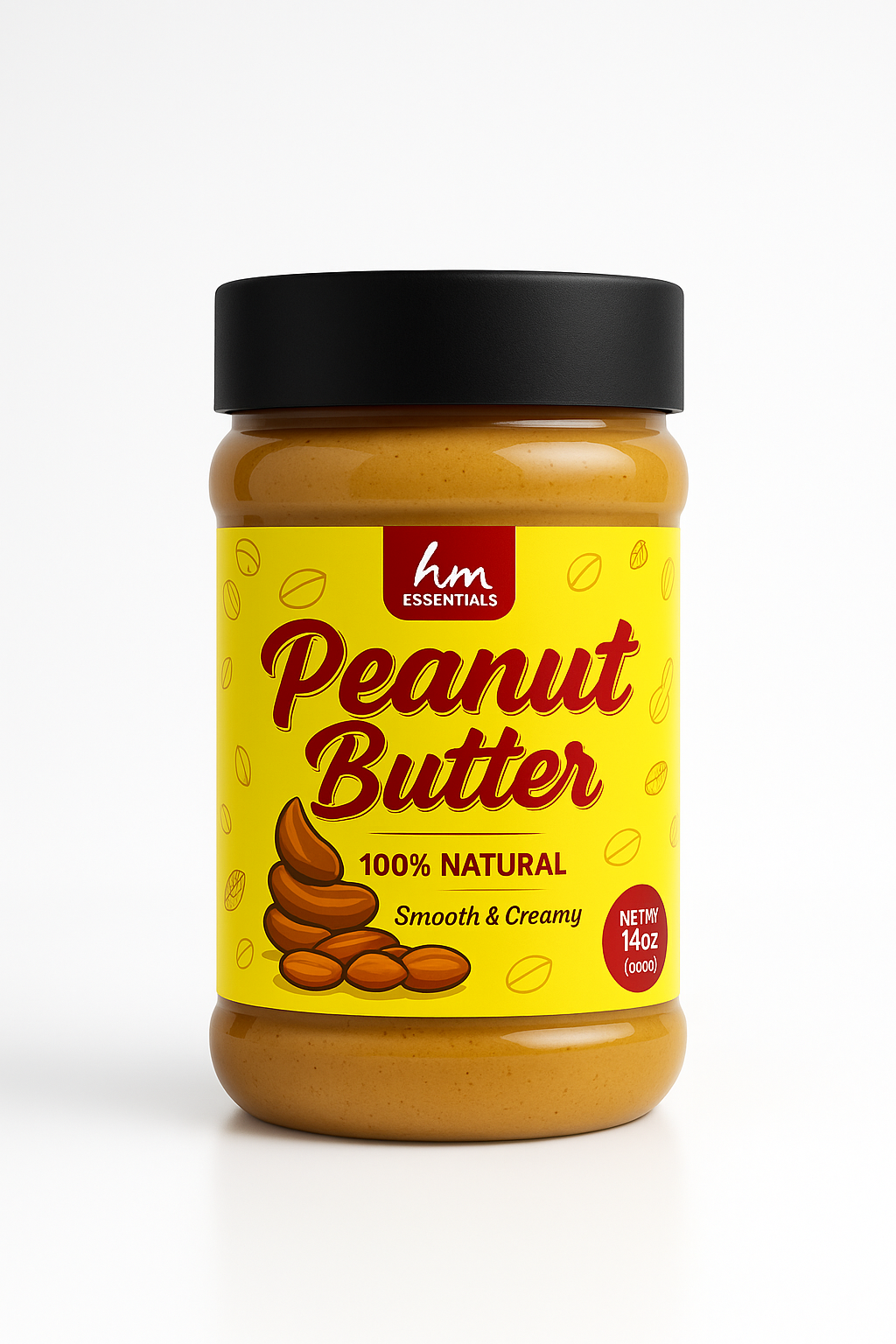 HM Organicss Homemade Organic Peanut Butter –  1 Kg