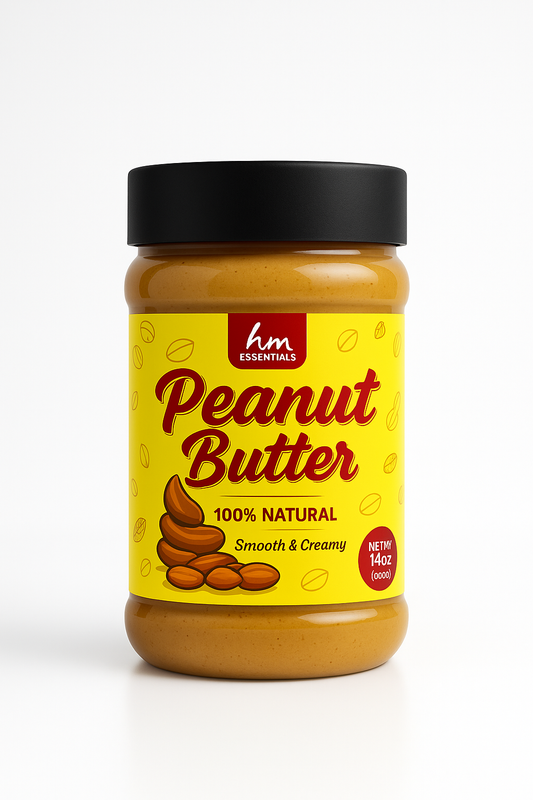 HM Organicss Homemade Organic Peanut Butter –  1 Kg
