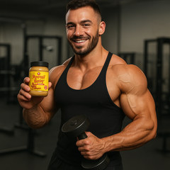HMOrganicss Peanut Butter – 100% Natural, Healthy & Delicious - 500mg